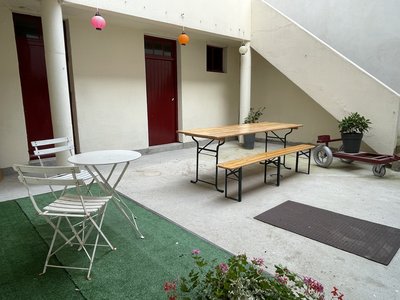 Cour fermée privée