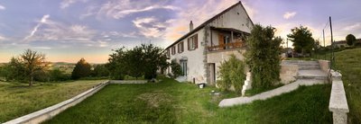 Vue extérieure du gîte le Gai Zazou