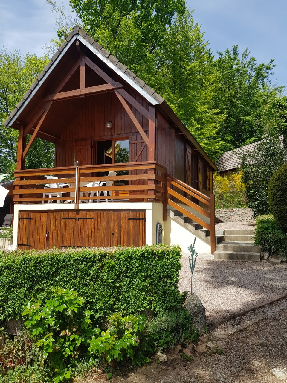 Facade du chalet