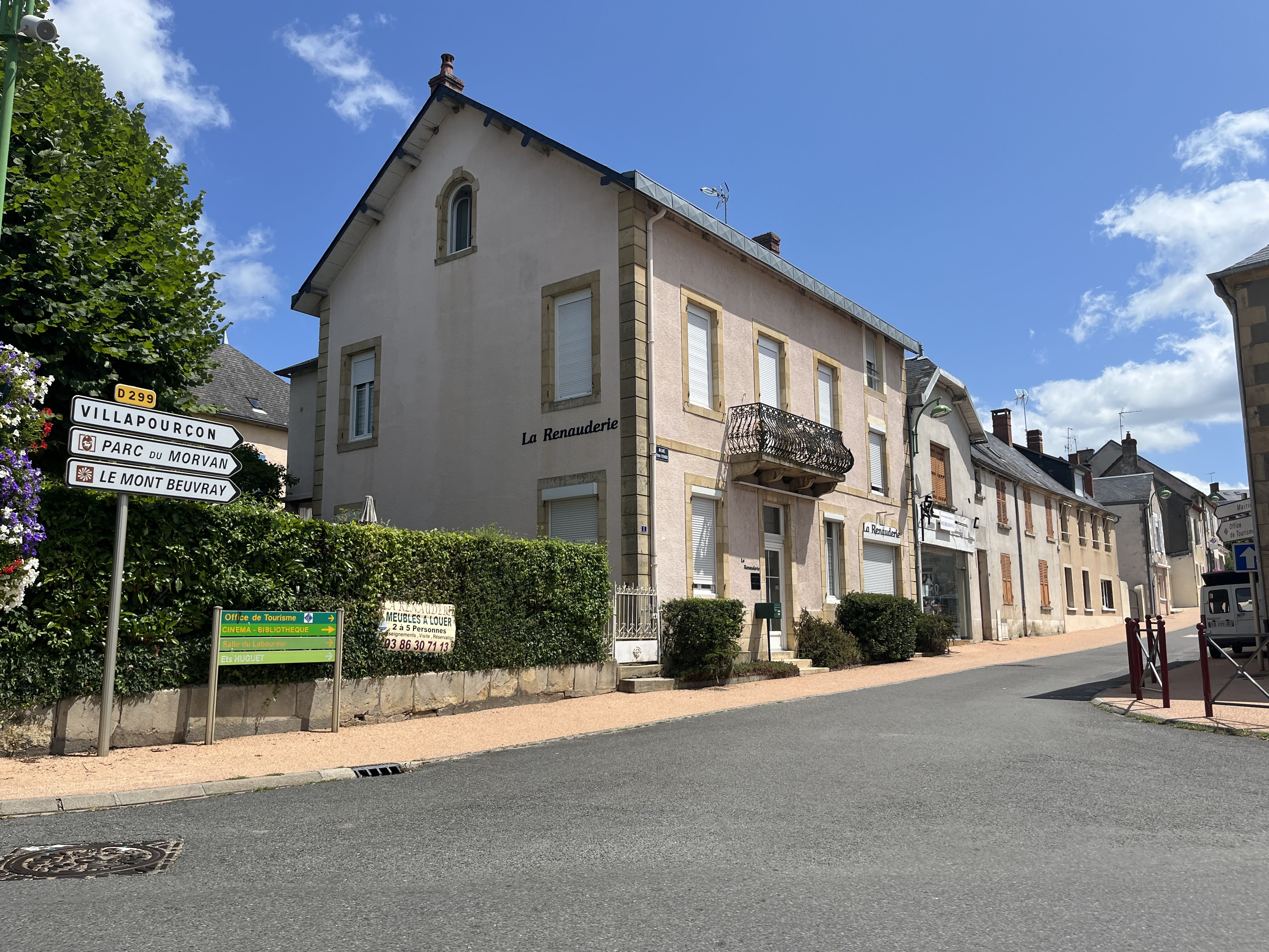 Les roses façade