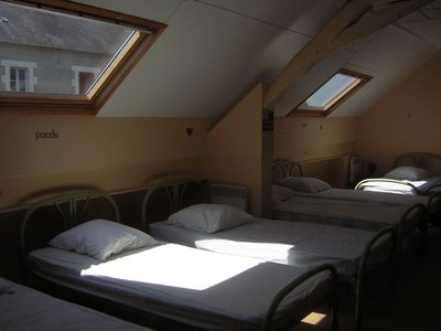 Dortoir du Gite d'etape Marigny