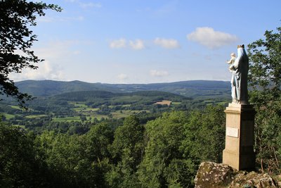 Paysage Anost de Notre Dame de l'Aillant