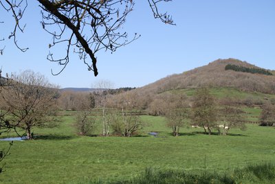 Paysage Cussy en Morvan