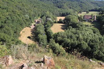 Panorama depuis Notre-Dame de Cure